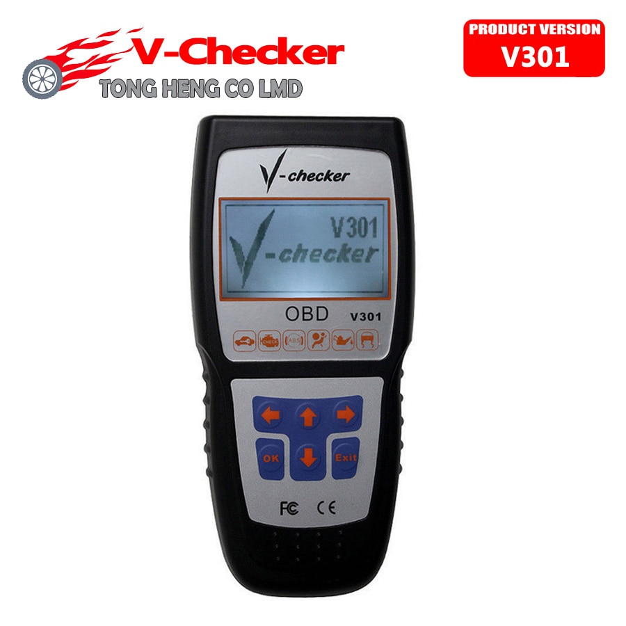  V-CHECKER V301 OBD2  CANBUS ڵ   ڵ  ĳ OBD2 V-CHECKER  